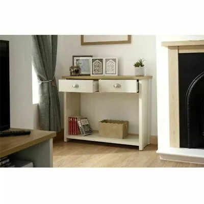 Lancaster Cream Hallway Console Hall Table - LOCAL DELIVERY ONLY • £99.99