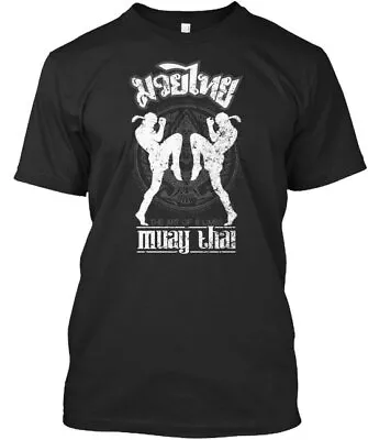 Muay Thai Shadow Twin Fighter Distorted T-Shirt Made In The USA Size S To 5XL • $20.78
