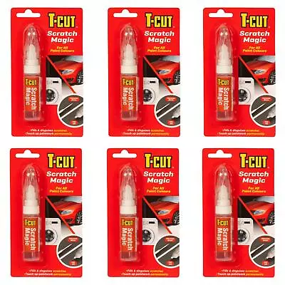 T-Cut Scratch Magic Pen 10ml Car Paintwork Repair Touch Up For All Colours X 6 • £66.99
