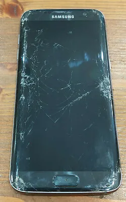 Samsung Galaxy S7 Edge G935F SOLD AS IS/Crack Screen/Crack Back/Missing Sim Tray • $39.99