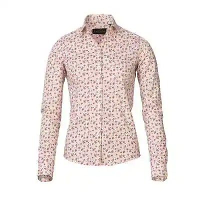Laksen Ladies Rose Shirt Size 10 New Pink • £65