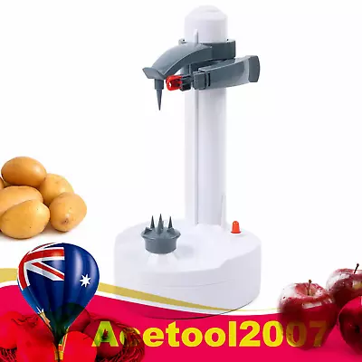 Automatic Peeler Electric Potato Fruits Veg Peeling Machine Auto Rotate Slicer • £17