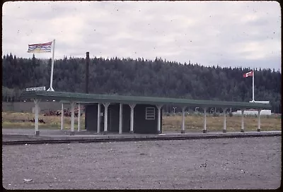 MB10-58 Original Colour Slide Pacific Great Eastern Station At Prince George BC • $2.19