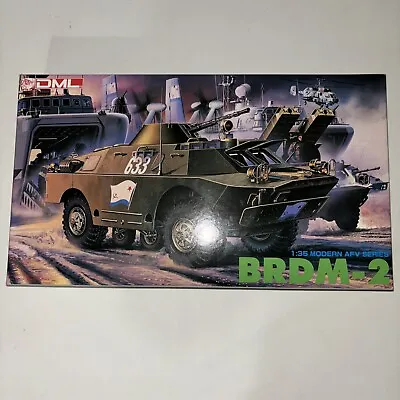 DML 1:35 Modern AFV Series BRDM-2 Amphibious Armored Scout Car Model Kit #3513 • $34.99