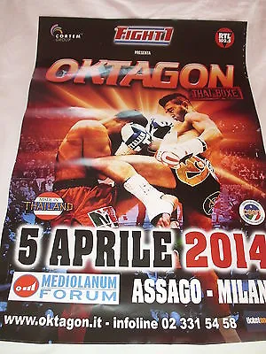 Oktagon 2014 Thai Boxing Muay Thai K1 Kick Boxing Poster Poster Poster • £4.13