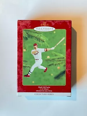 Hallmark Keepsake Ornament Mark Mcgwire At The Ballpark #5 2000 VTG NEW MLB • $4.25