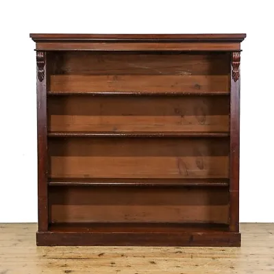 Antique Victorian Mahogany Bookcase  (M-5182) • £695