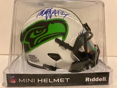 Marshawn Lynch Signed Autographed Mini Helmet Seattle Seahawks Fanatics • $350