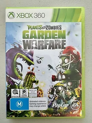 Plants Vs Zombies: Garden Warfare - Microsoft Xbox 360 (FREE POSTAGE) • $6.99