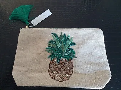 £2.50 • Buy Accessorize Pineapple Make Up Bag BNWT