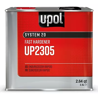 U-Pol Fast Hardener - 2.5 Liter Tin - UPOL UP2305 • $65.75