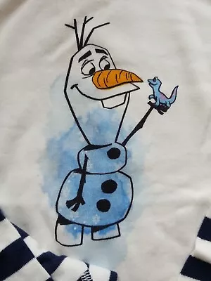 $34.99 • Buy NWT Hanna Andersson  FROZEN OLAF SNOWMAN Organic PAJAMAS 120 6 7 SOLD OUT