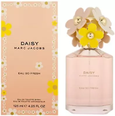 Marc Jacobs Daisy Eau So Fresh 4.2 / 4.25 Oz 125 ML BRAND NEW SEALED IN BOX • $30.89