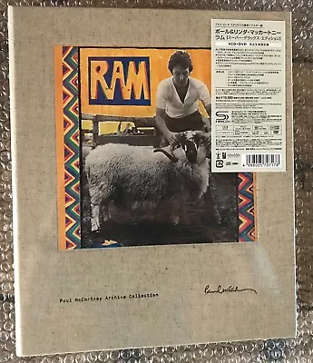 Paul Mccartney Japanese Super Deluxe Ram 4 Shm Cd + Dvd + Book Photos Sealed. • $150
