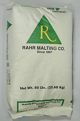 Rahr  6-Row Malt 1-2 Lbs. - Crushed Or Uncrushed -Freshest Malts On EBay! • $3.29