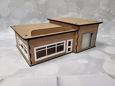 Showroom & Garage Scene Flatpack Kit For 1:43 Scale Models 3mm MDF Diarama. • £35