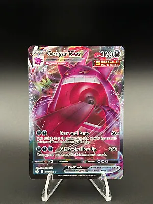 Gengar VMAX 157/264 Near Mint NM - Fusion Strike - Pokemon TCG Card • $10.95