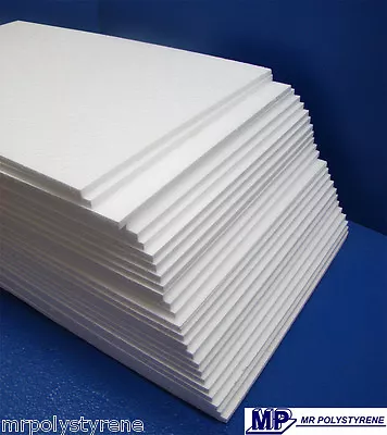 Expanded Polystyrene Sheets Foam Packing Various Thickness  And Grades • £64