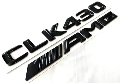 #1 Black Clk430+amg Fit Mercedes Clk430 Rear Trunk Emblem Badge Nameplate • $22.99