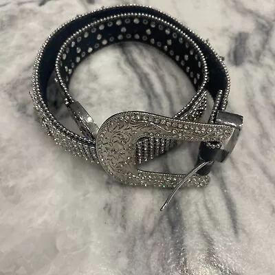 Montana West Country Western Bling Rhinestone Belt • $14.99