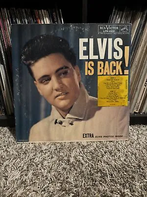 Elvis Presley Elvis Is Back 1S RCA Victor ‎LPM 2231 1960 Mono • $19.99