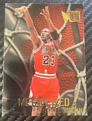 96-97 Fleer Metal Michael Jordan Metallized Card #128 Bulls • $13.99