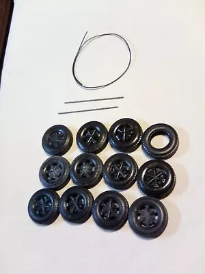 Semi Truck Tires Plastic Model Parts (12) 125 • $15