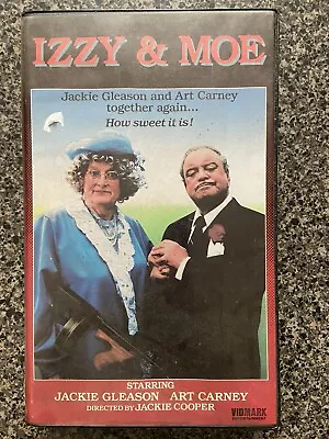 Vintage 1986 Izzy And Moe Jackie Gleason Clamshell VHS Cassette Tape Rare • $5.99