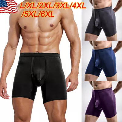 Mens Boxer Shorts Trunks Comfort Fit Underwear Underpants Briefs Plus Size Gift • $15.79