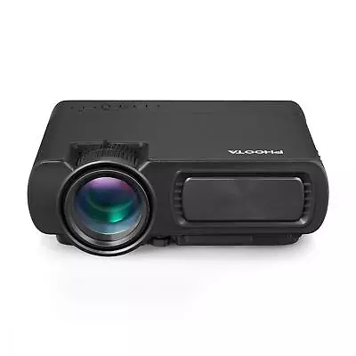 PHOOTA T5 2400 Lumens Mini LED Portable Projector  Full HD Video Projector • $74.99