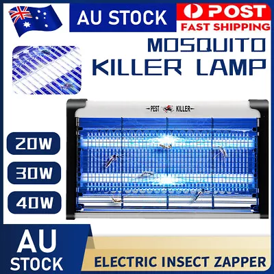 Electric UV Mosquito Fly Insect Killer Bug Zapper Trap Lamp Indoor Outdoor Light • $39