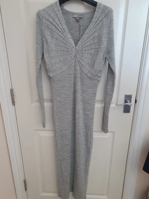 £7.50 • Buy Asos Grey Jumper Dress Size 8 BNWT
