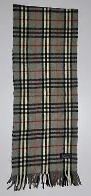 Burberry Authentic Scarf Luxurious Pure Soft Cashmere Fabric • $99.99