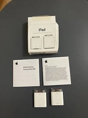 GENUINE APPLE A1358/A1362 IPAD CAMERA CONNECTION KIT - SD Card Reader Used • £8.95