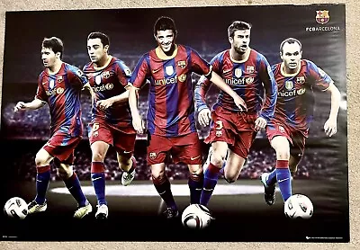 FC Barcelona Lionel Messi GB Eye Poster 24 X 36 In Star Players Horizontal • $5