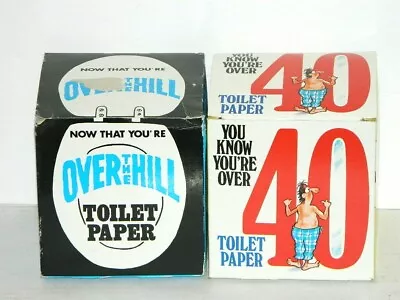 Ivory Tower Vintage Novelty Cartoon Toilet Paper Rolls Gag Gift Collectible 1991 • $5.99