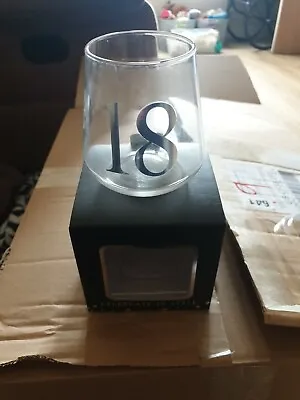 £2 • Buy 18th Birthday Glass .. New