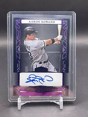 2024 Leaf Metal Sports Heroes Aaron Rowand Purple Acetate Auto #3/4 • $1.99