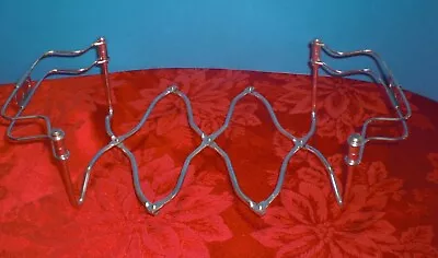 Expandable Metal Casserole Dish Holder / Trivet / Rack – Vintage Made In Italy • $12.95