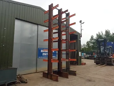 Used Cantilever Racking 5.400mtr High X 2.150mtr Wide (3 No Leg) / Storage Racki • £1746