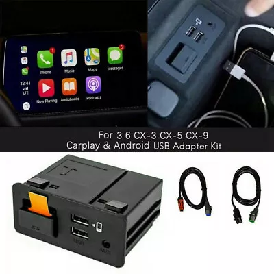 For Mazda Apple CarPlay And Android Car Auto Retrofit Kit 00008FZ34 TK78-66-9U0C • $99.69