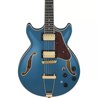 Ibanez AMH90PBM Full-hollow Electric Guitar - Prussian Blue Metallic • $699.99