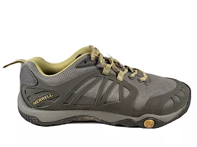 Merrell ProTerra Vim Sneakers Womens Size 9 Brown Hiking Shoes Lace Up Athletic • $11.90