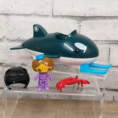 Octonauts Gup O And Dashi Figure Whale Gup With Red Crab Sea Creature And Helmet • £13.99