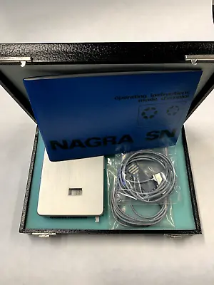 Nagra SN Reel Tape Recorder (SNS Version) Swiss Made Genuine Accessories • £2089.49