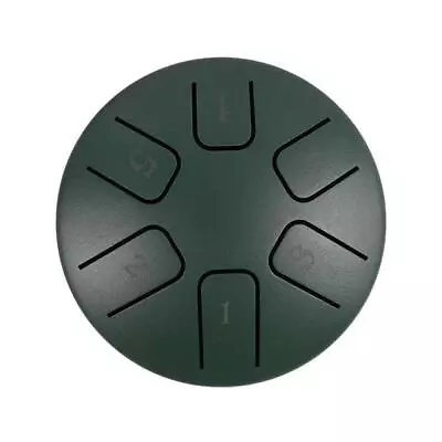 Steel Tongue Drum Panda Drum 11 Notes 10 Inch Tank Drum Percussion Instrument • $23.99