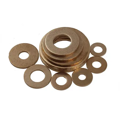 £1.98 • Buy Gasket Flat Ring Brass Washer M2 M3 M4 M5 M6 M8-M24 For Hardware Accessories