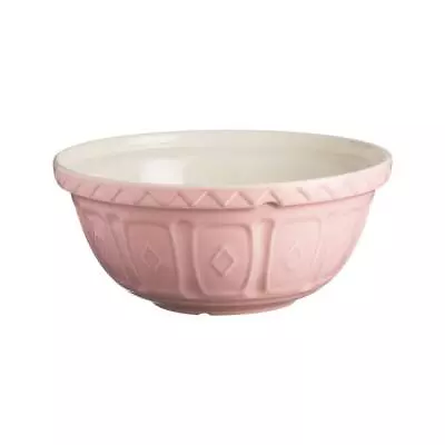 Mason Cash Mixing Bowl 11.4 X5.5  Powder Pink Earthenware Refrigerator Safe • $53.55