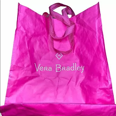Vera Bradley Pink Reusable Tote Bag Size Large • $16