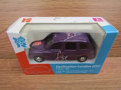 Corgi TY66136 London 2012 Olympics Model Taxi #34 Triathlon DAMAGED BOX • £1.50